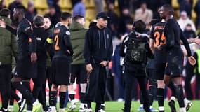 Mbappé à la fin de Monaco-PSG le 01/03/2024