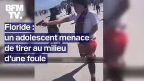 Un adolescent de 16 ans arrêté après avoir menacé de tirer au milieu d’une foule sur une plage de Floride