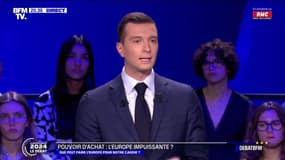 "Je fais le choix de sortir des règles de tarification des prix au niveau européen":  Échange entre Jordan Bardella (RN) et Manon Aubry (LFI) sur les prix de l'énergie 