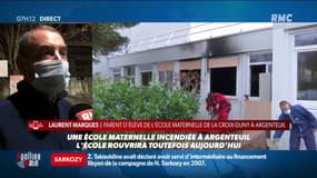 "Que dire à un enfant de 4 ans?": l'incompréhension et la colère des parents d'élèves après l'incendie volontaire d'une école d'Argenteuil