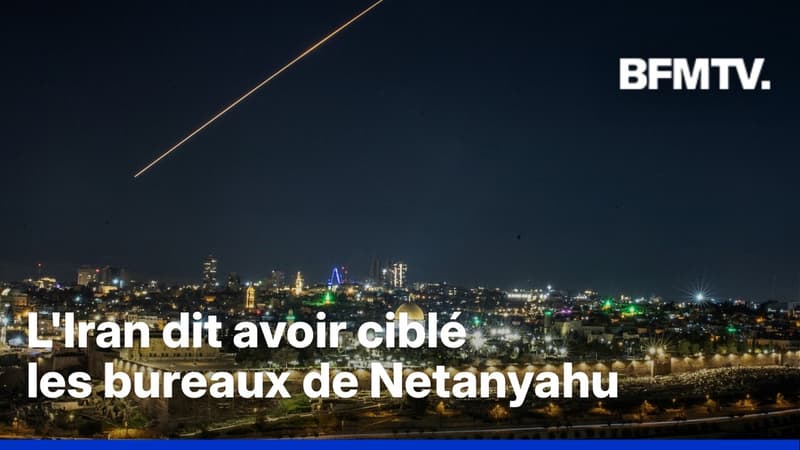 Guerre au Moyen-Orient: l'Iran annonce avoir ciblé les bureaux de Benjamin Netanyahu