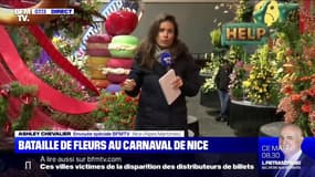 La bataille de fleurs du carnaval de Nice se prépare