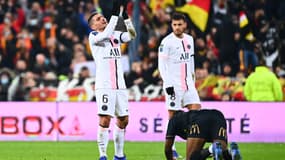 Marco Verratti lors de Lens-PSG