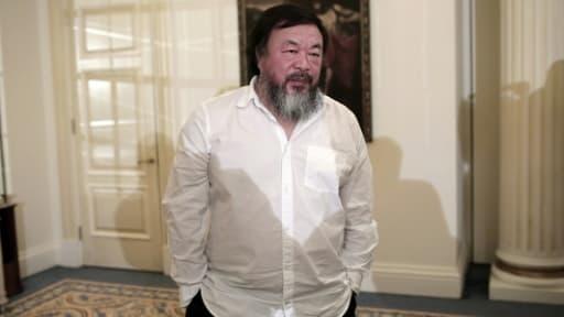 L'artiste chinois Ai Weiwei le 1er janvier 2016 à Athènes