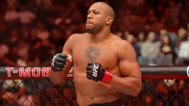 Ciryl Gane à l'UFC en décembre 2024