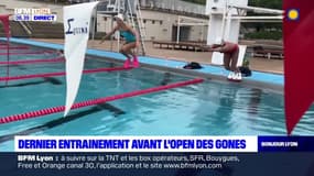 Lyon: dernier entrainement pour les nageurs avant l'open des Gones