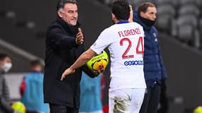 Galtier avec le Parisien Florenzi