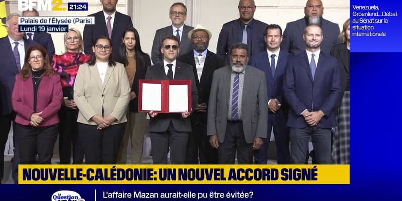 Nouvelle-Calédonie: un accord complémentaire signé sur l'avenir institutionnel de l'archipel