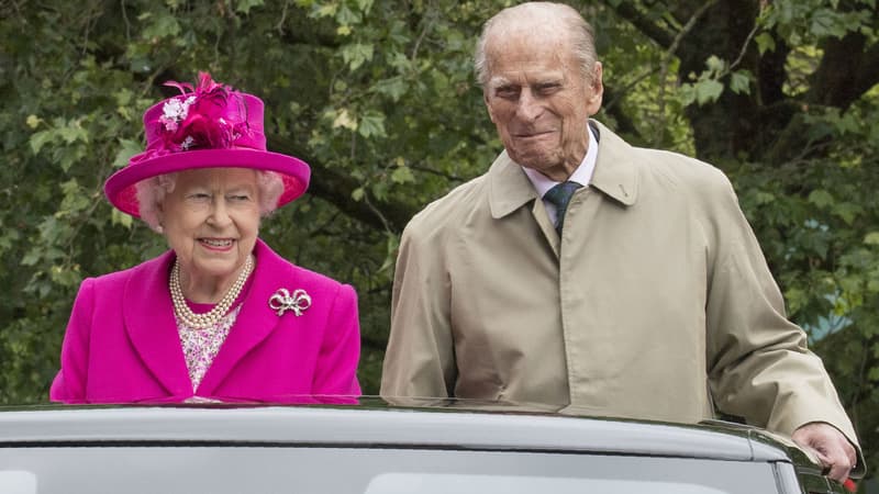 Le Prince Philip et la reine Elizabeth II à Londres en 2016
