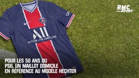 PSG : un nouveau maillot domicile inspiré du mythique modèle Hechter