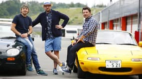 Bruce, Le Tone et Philippe prêts pour leur road trip au Japon