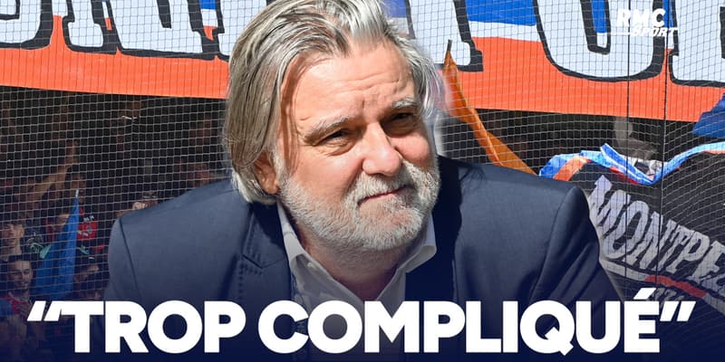 Montpellier : "C'est trop compliqué", Nicollin confirme l'abandon du projet du nouveau stade