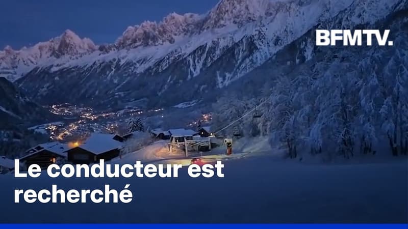 Haute-Savoie: une voiture dévale une piste de ski encore ouverte au public