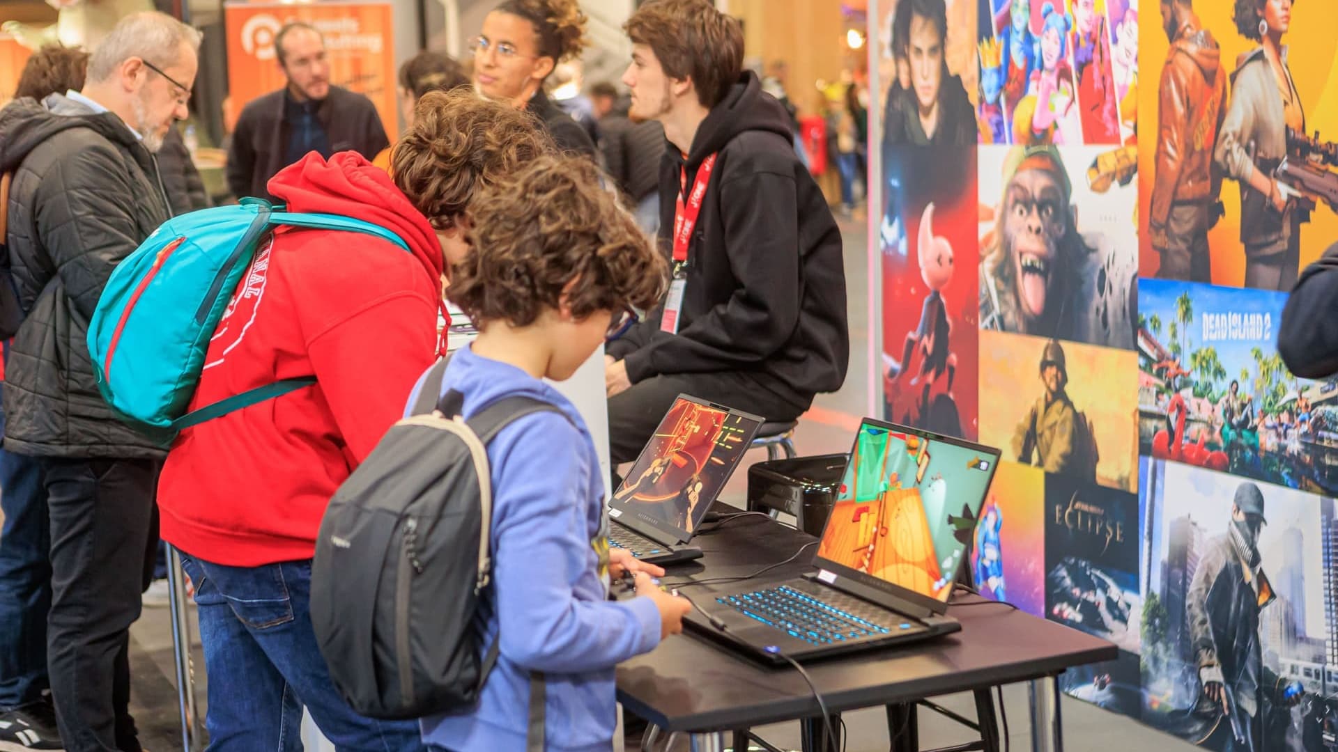 Un jeune visiteur à la Paris Games Week