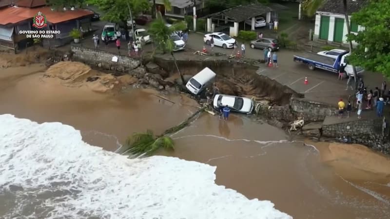 Au moins 36 personnes sont mortes ce week-end du 19 février 2023 au Brésil morte à la suite des fortes pluies, d'inondations et de glissements de terrain