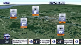 Météo Paris Île-de-France du 12 mai: Précipitations et quelques orages cet après-midi