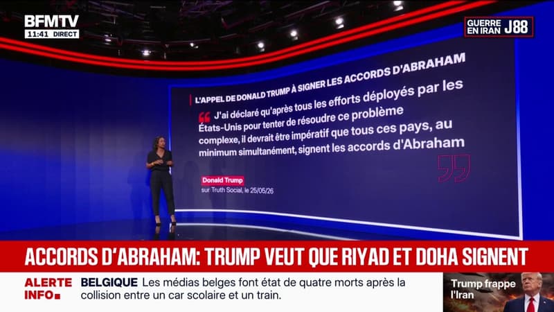 LES ÉCLAIREURS - L'appel de Donald Trump à signer les accords d'Abraham