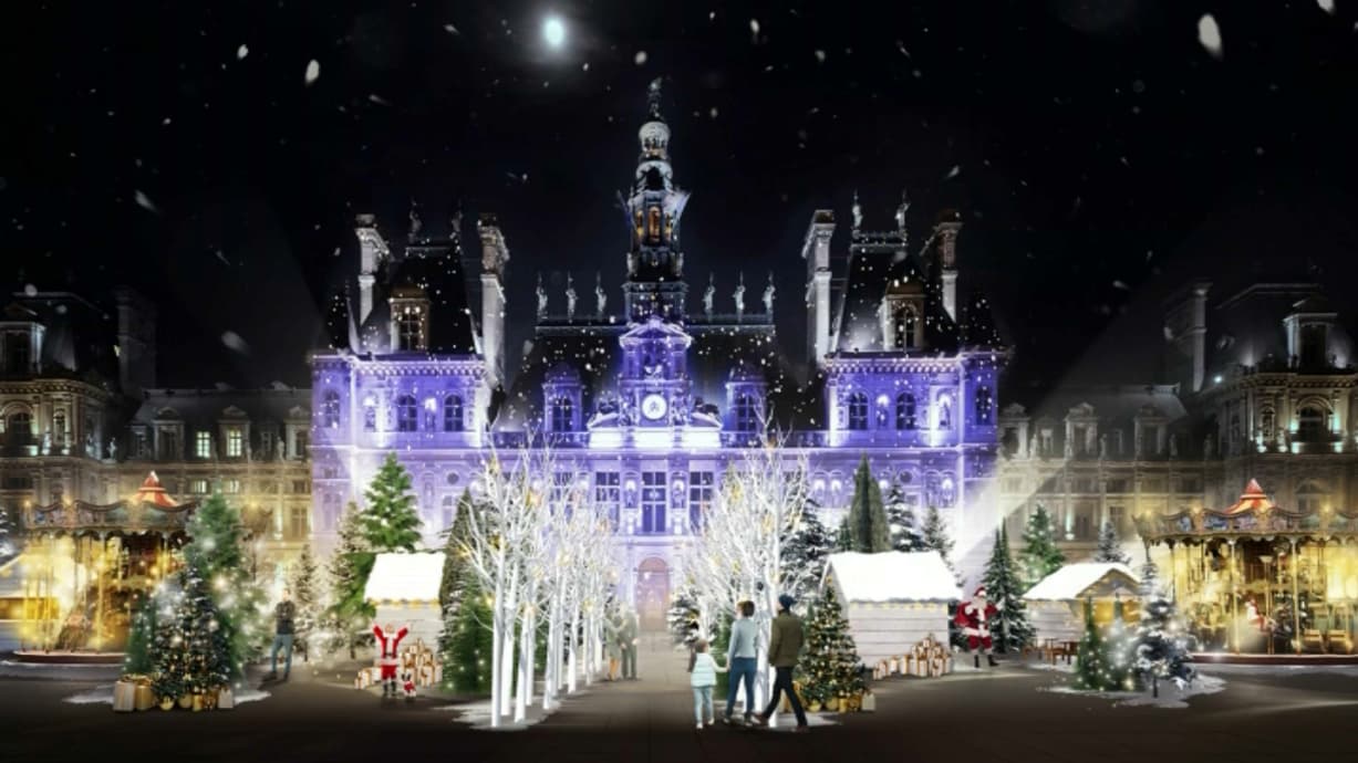 L'Hôtel de Ville et son parvis seront illuminés dès vendredi 11 décembre L'Hôtel de Ville et son parvis seront illuminés dès vendredi 11 décembre