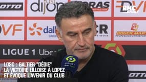 LOSC : Galtier "dédie" la victoire lilloise à Lopez et évoque l'avenir du club