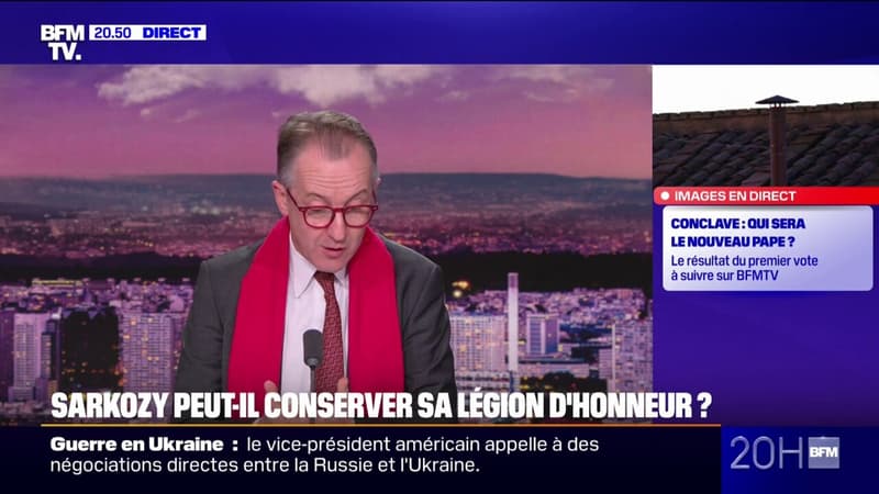 LE CHOIX DE CHRISTOPHE - Nicolas Sarkozy peut-il conserver sa Légion d'honneur?