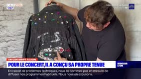 Taylor Swift à Lyon: pour le concert, ce fan a conçu sa propre tenue