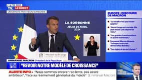 Emmanuel Macron: "Partout dans notre Europe, nos valeurs et notre culture sont menacées"