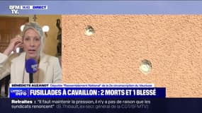 Pour Bénédicte Auzanot (RN), il faut "des peines plus dures et plus dissuasives" pour "enrayer" le trafic de drogue 