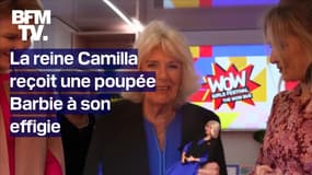 La reine Camilla reçoit une poupée Barbie à son effigie 