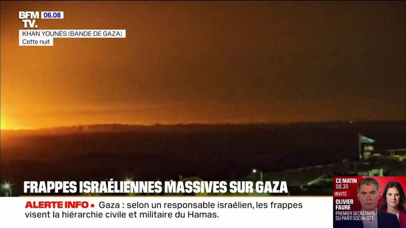 Gaza: l'armée israélienne mène des frappes inédites depuis la trêve, et assure 