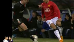 Le petit pont de Ronaldo sur François Clerc