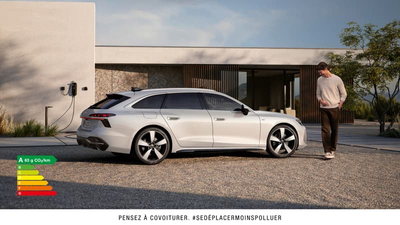 Professionnels, découvrez l'Audi A6 Avant ehybrid, la nouvelle référence des breaks hybrides rechargeables