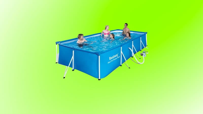 A moins de 150 euros, cette piscine hors sol est indispensable pour rester au frais cet été