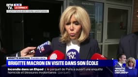 "J'ai ma petite anxiété de rentrée":  Brigitte Macron va enseigner à nouveau dans l'Institut des vocations pour l'emploi 