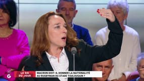 "Je ne suis pas choquée. Dans l'équipe de France de rugby, on a besoin d'avoir des joueurs français"
