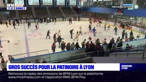 Gros succès pour la patinoire à Lyon 