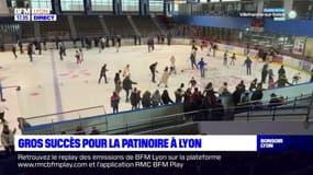 Gros succès pour la patinoire à Lyon 