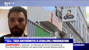 Samuel Lejoyeux, Président de l'UEJF: "En matière d'antisémitisme comme en matière de tous les actes de haine, ce sont les mots qui amènent les actes"
