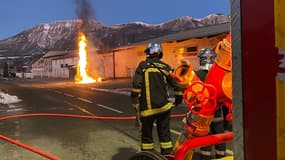 Incendie à Gap le 15 janvier 2022