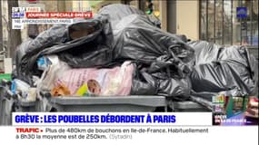 Réforme des retraites: avec les éboueurs en grève, les poubelles débordent à Paris