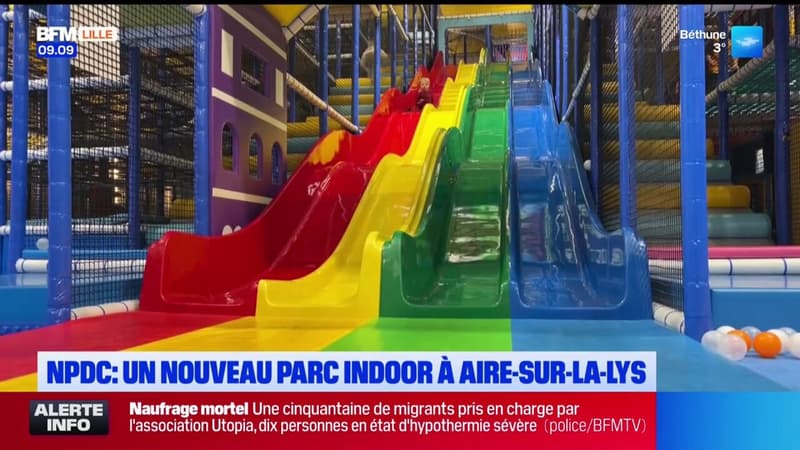 Aire-sur-la-Lys: un nouveau parc indoor