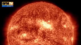 Time Lapse d’éruptions solaires en haute définition