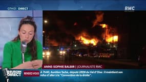 De nombreuses détonations entendues, des mesures de précaution prises...ce que l’on sait sur l’incendie dans une usine à Rouen