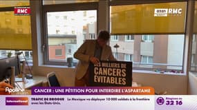 Cancer: une pétition pour interdire l'aspartame 