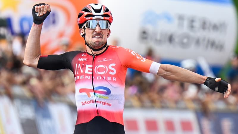 Victor Langelotti, le 9 juillet 2025 sur le Tour de Pologne