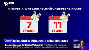Retraites: la mobilisation ne faiblit pas, deux nouvelles journées de manifestations annoncées