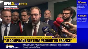Doliprane: l'exécutif demande des "engagements précis" 
