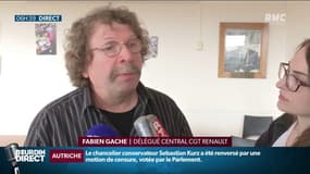 Fusion Renault-Fiat: Fabien Gache, délégué central CGT Renault, craint "la suppression des doublons"