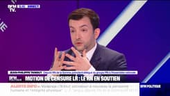"Nous la voterons", explique Jean-Philippe Tanguy concernant la possible mention de censure LR