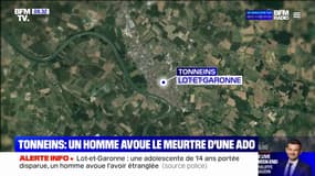 Lot-et-Garonne: un homme avoue avoir étranglé une adolescente de 14 ans portée disparue