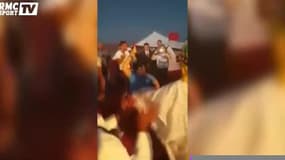 Maradona fait le show avec une danse enflammée